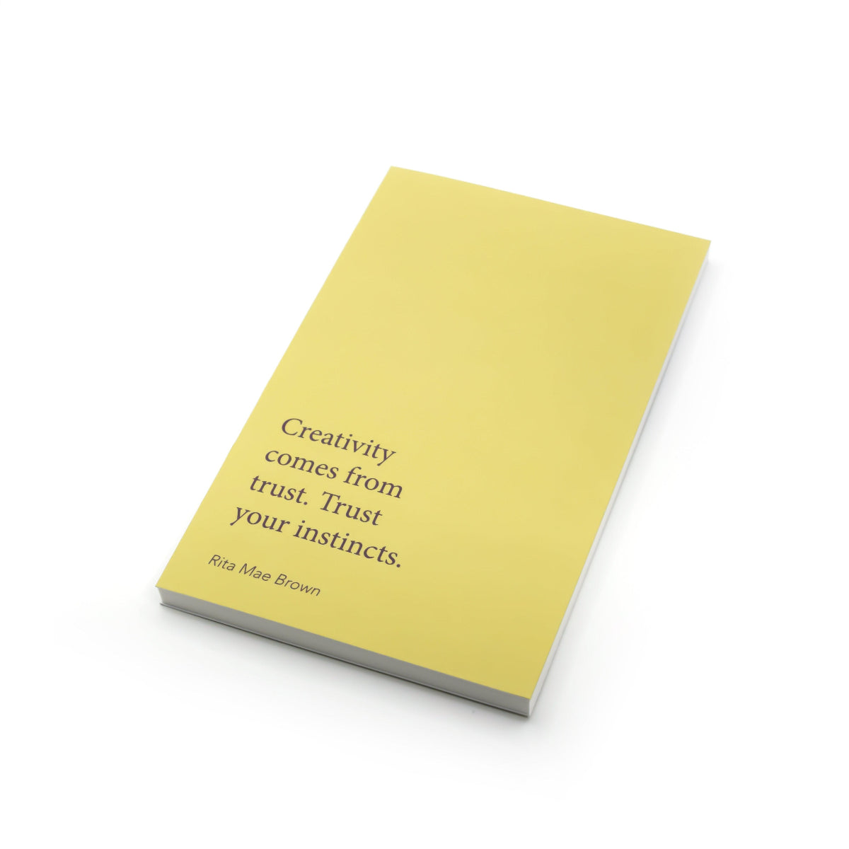 Notitieboek Ruitjes (genaaid met open rug)