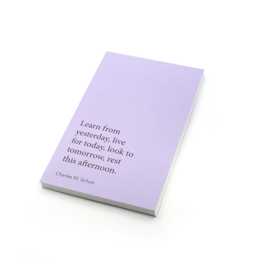 Notitieboek Ruitjes (genaaid met open rug)