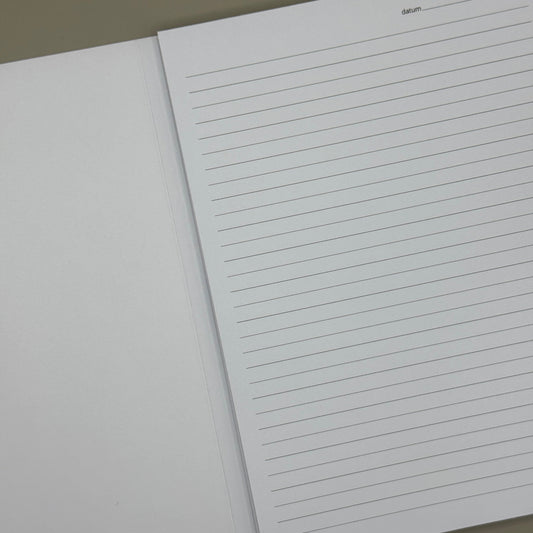 Notitieblok Gelinieerd (gelijmd)